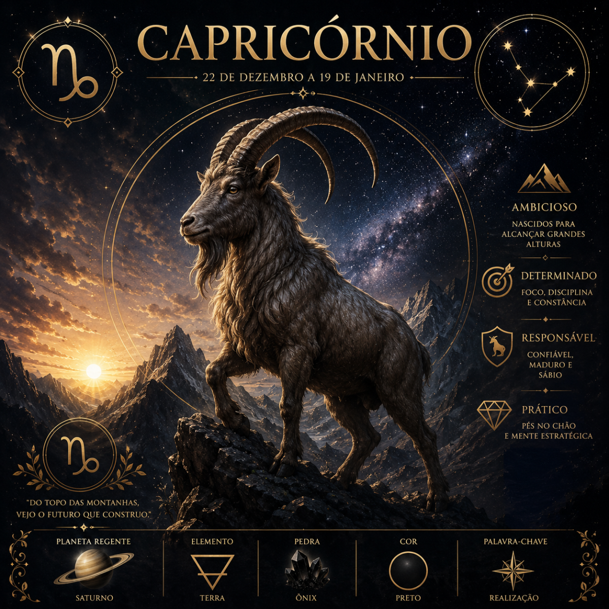 Capricórnio (22/12 a 20/01)