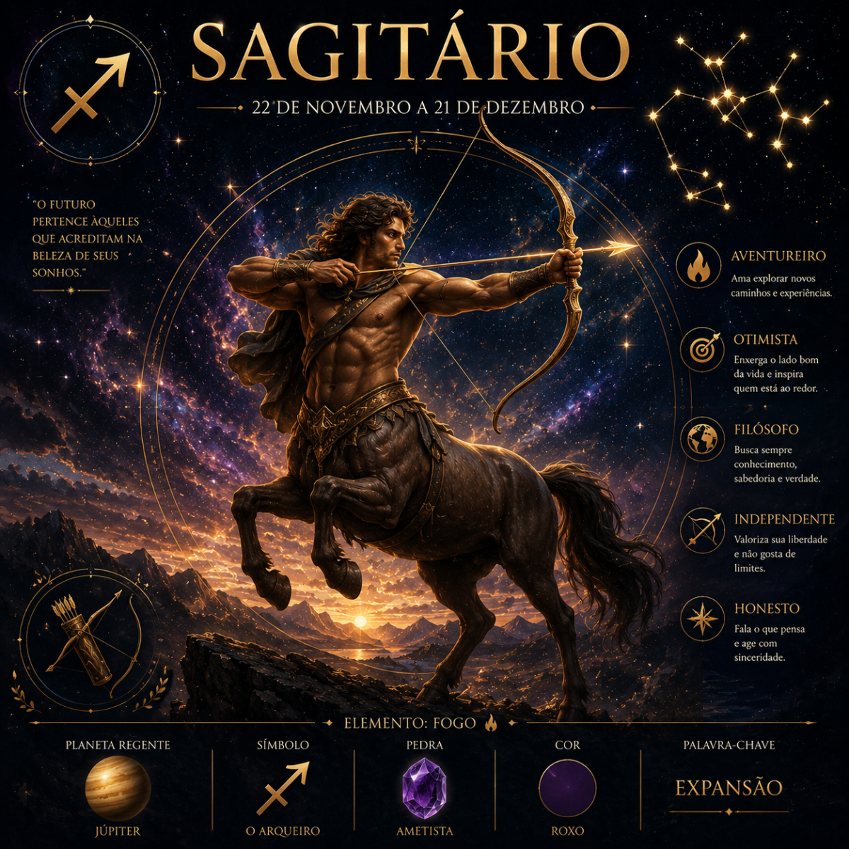 Sagitário (22/11 a 21/12)