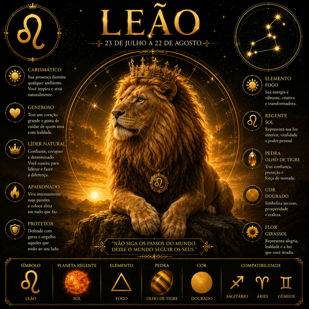 Leão (23/07 a 22/08)